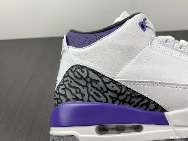 Rep MAX Jordan 'Dark Retro 3 CT8532-105 Iris' Air 0818